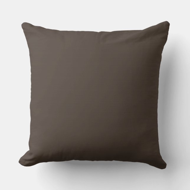 Solid Dark Lava Hintergrund Kissen (Vorderseite)