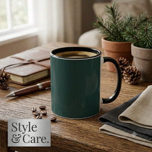 Solid Dark Pine Combo Tasse - Perfektes Geschenk