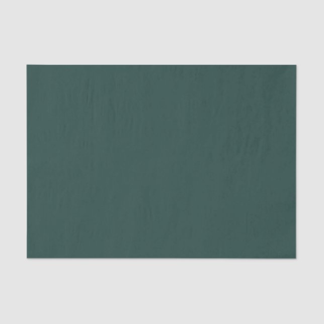 SOLID DARK TEAL SEIDENPAPIER (Vorderseite)