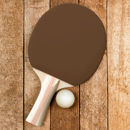 Solid Deep Forest Brown Farbe Tischtennis Schläger