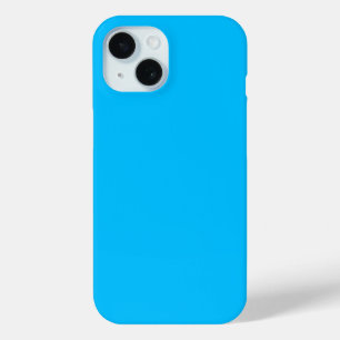 Solid Deep Sky Blue Modern stilvoll Case-Mate iPhone Hülle