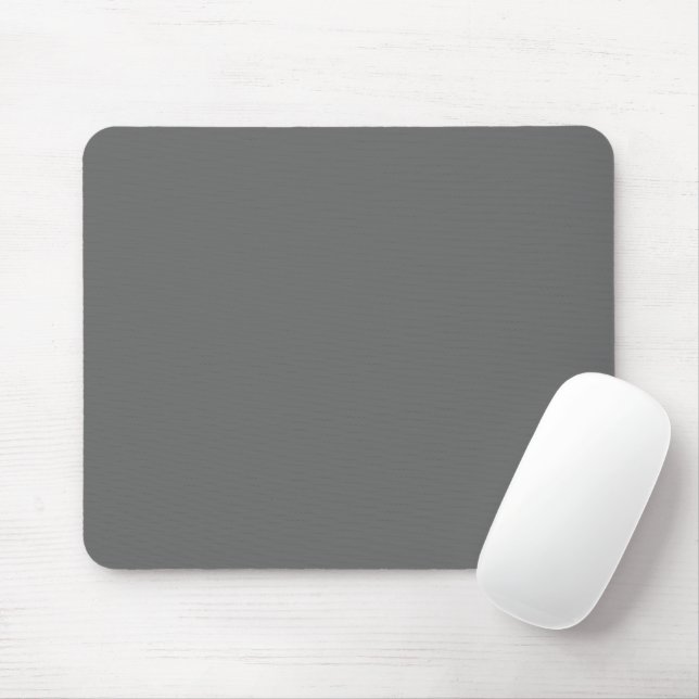 Solid Dove Gray Mouse Pad mit eleganter Touch Mousepad (Mit Mouse)