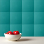 Solid dunkle Cyan aquamarin Fliese<br><div class="desc">Solid Farbe dunkle Cyan aquamarines Design.</div>