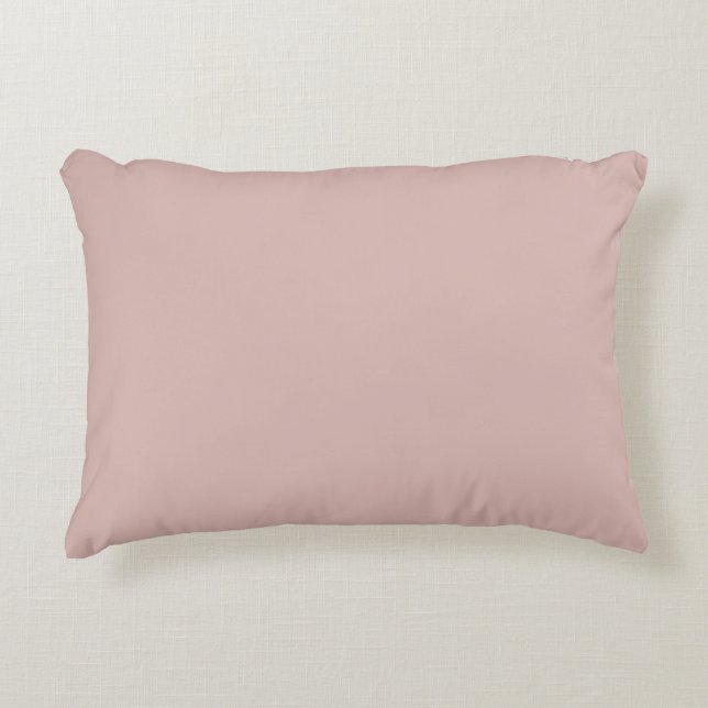 Solid Dusty Blush Dekokissen (Vorderseite)