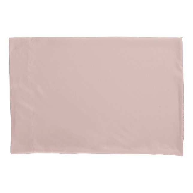 Solid Dusty Blush Kissenbezug (Vorderseite)
