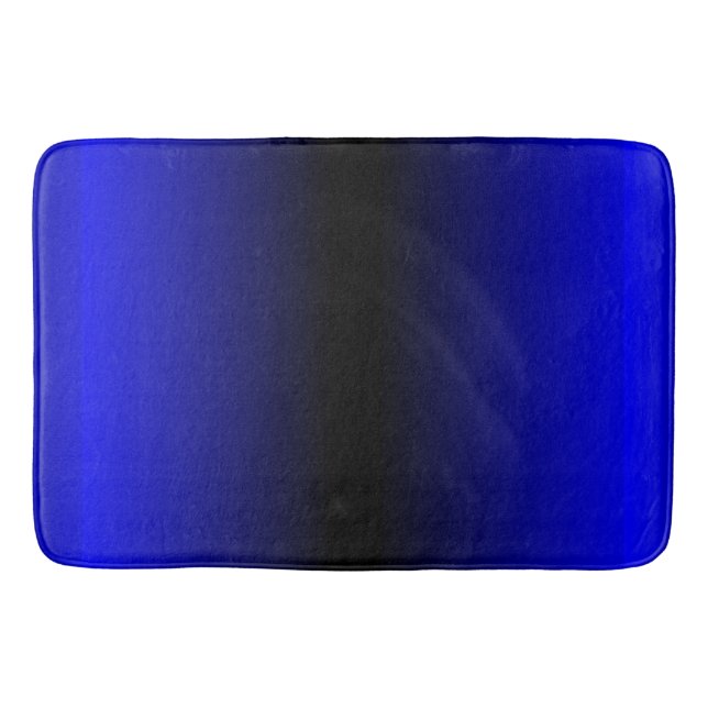 Solid Electric Blue Badematte (Vorderseite)