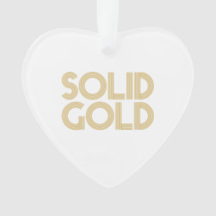 SOLID GOLD ORNAMENT