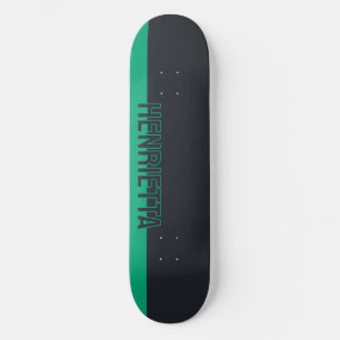 Solid grau und grün individuell anpassbar skateboard