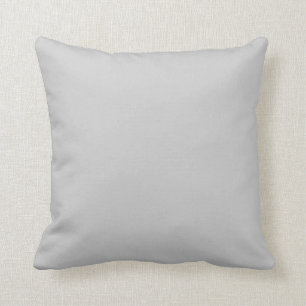 SOLID GRAY PILLOW KISSEN