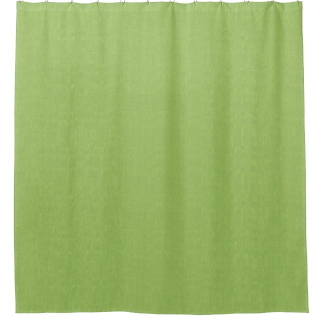 Solid Green Duschvorhang (Vorderseite)