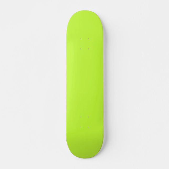 Solid, hell, Limon, grün Skateboard (Vorne)