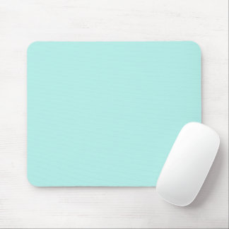Solid helltürkis mousepad