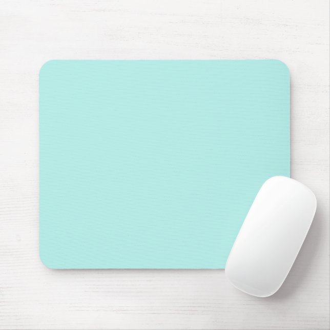 Solid helltürkis mousepad (Mit Mouse)