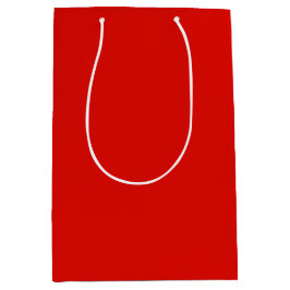 Solid Holly Red Mittlere Geschenktüte