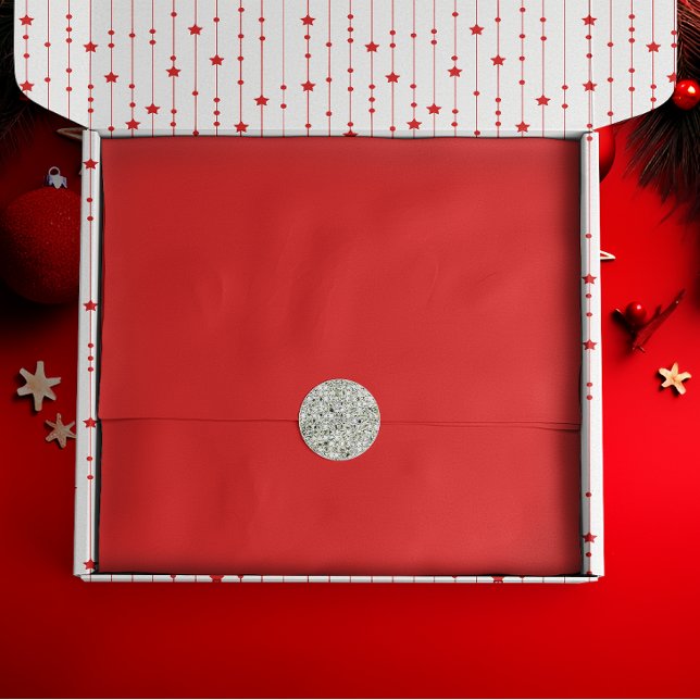 Solid Holly Red Seidenpapier (Von Creator hochgeladen)