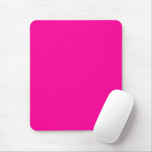 Solid Hot Pink Mousepad