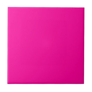 Solid Hot Pink Tile Fliese