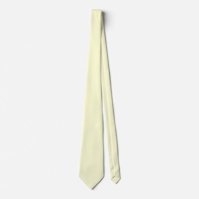 Solid Ivory Krawatte (Vorderseite)