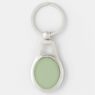 Solid Jade Green Celadon Schlüsselanhänger