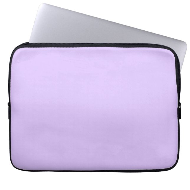 Solid Lavender Laptopschutzhülle (Vorderseite)