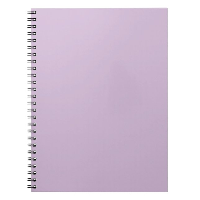 Solid Lavender Notizblock (Vorderseite)