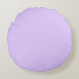 Solid Lavender Rundes Kissen