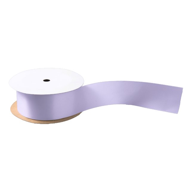Solid Lavender Satinband (Spule)