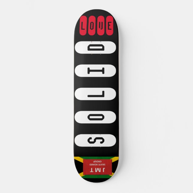 SOLID-LIEBE JMT 8 1/4" Skateboarddecke Skateboard (Vorderseite)