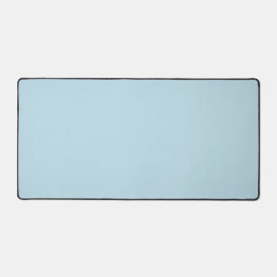 Solid Light Blue Background Desk Mat Schreibtischunterlage