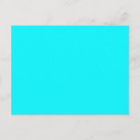 Solid Light Neon Aqua