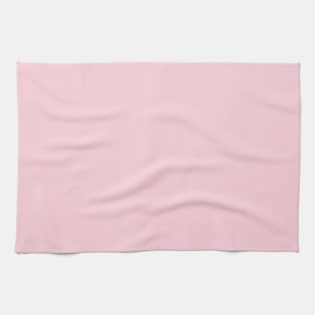 Solid Light Pink Handtuch (Horizontal)