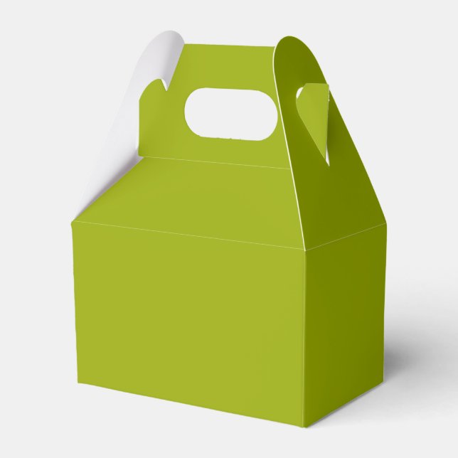 Solid Limeade Green Geschenkschachtel (Vorderseite)