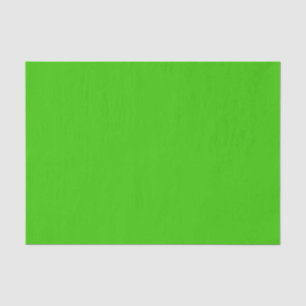 SOLID MARDI GRAS GREEN SEIDENPAPIER