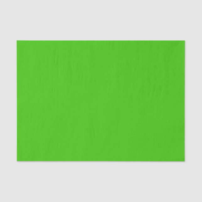 SOLID MARDI GRAS GREEN SEIDENPAPIER (Vorderseite)