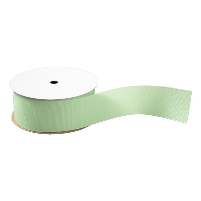 Solid Mint Green Ripsband (Spule)