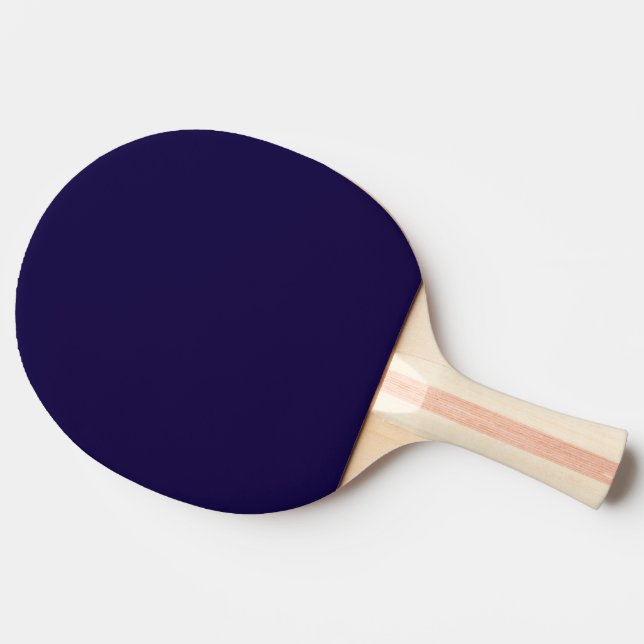 Solid Navy Blue Tischtennis Schläger (Seitenansicht)