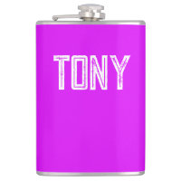 Solid Neon Lila Individuelle Name Monogramm