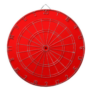 Solid neon rot dartscheibe