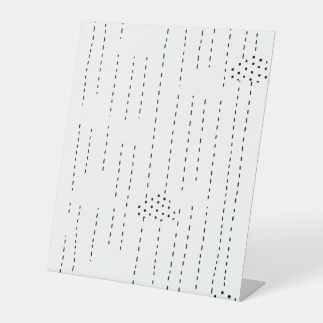 Solid, Onyx-Pedestal-Zeichen Sockelschild (Vorderseite)