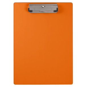 Solid Orange Color   Hex# F06400 Klemmbrett