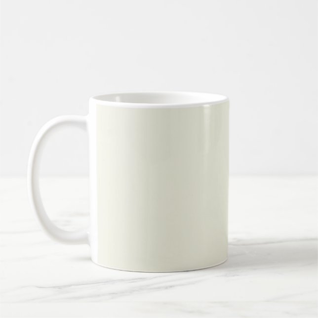 Solid Pale ButternYellow Mug Kaffeetasse (Links)