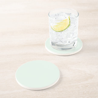 Solid Pale Mint Green Coaster Getränkeuntersetzer