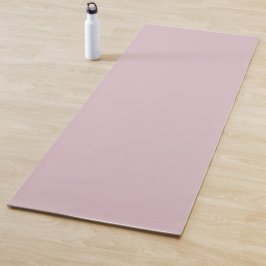Solid Pastel Pink Yogamatte