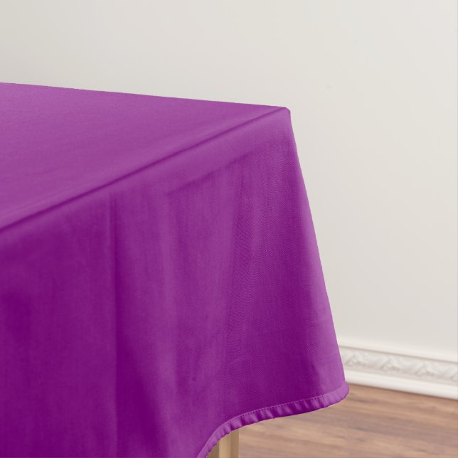 Solid Purple Tablecloth for Stylish Dining Tischdecke (Beispiel)