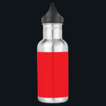 Solid Red Background Edelstahlflasche<br><div class="desc">Bold solid red background with minimalist texture – perfect for creative projects, prints, and product design. Make a striking visual impact with this solid red background design. Featuring a clean, bold minimalist color texture, this high-quality red tone delivers an eye-catching foundation for countless products—from apparel and tech accessories to home...</div>