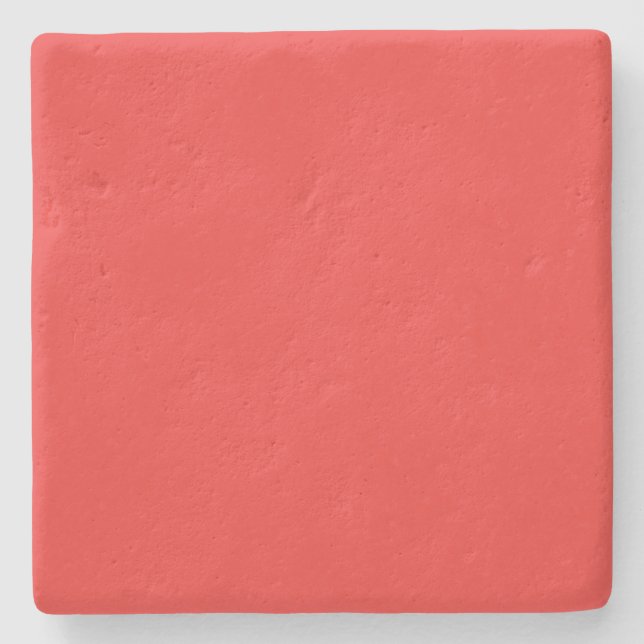 Solid Red Christmas Untersetzer (Vorderseite)