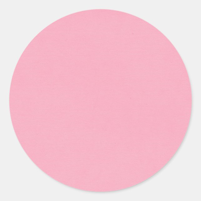 Solid-rosa4 SOLIDE BAUMWOLLE KANDY PINK HINTERGRUN Runder Aufkleber (Vorderseite)
