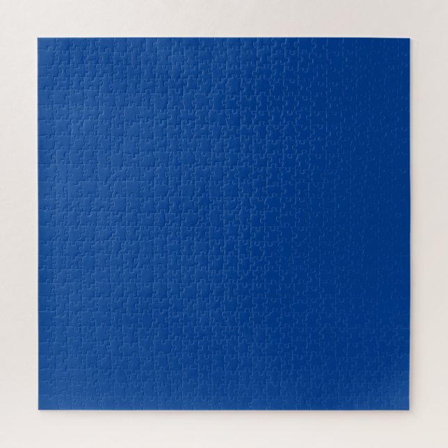 Solid Royal Blue Jigsaw Puzzle - DIFFICILE! (Vertical)