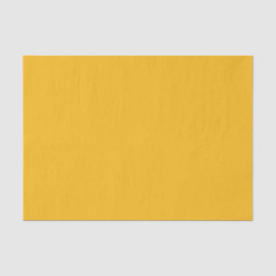 Solid Saffron Gelb Seidenpapier
