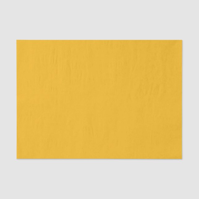 Solid Saffron Gelb Seidenpapier (Vorderseite)